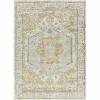 Hauteloom Vaeda Blue & Beige Thick Luxe Rug - 2 of 4