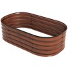 Outsunny Galvanized Raised Garden Bed Kit, Metal Planter Box with Safety Edging - 4 of 4