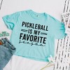 Simply Sage Market Pickleball Is My Favorite Season Boxy Crop Top - 3 of 4