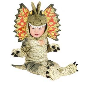 HalloweenCostumes.com Infant Baby Dilophosaurus Costume | Dinosaur Costumes - 1 of 2