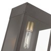 Livex Lighting Barrett 1 - Light Wall Light in  Bronze/Antique Brass - 2 of 4
