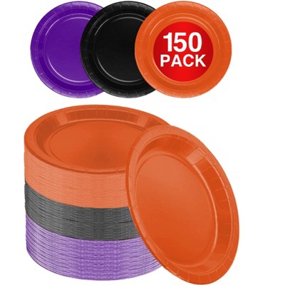 SparkSettings Disposable Dessert Paper Plates 6 3/4 Inches