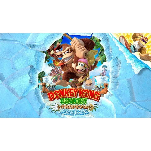 DK has a slightly updated model in the Switch version of Donkey Kong  Country: Tropical Freeze