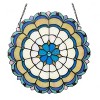 Chloe Lighting Dakota Victorian Tiffany-Glass Window Panel 18" Wide - 2 of 3