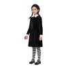 SYNCFUN Girls' Halloween Dress Costume Velvet Dress for Halloween Cosplay Party - 3 of 4