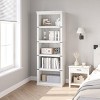 3 Tier Bookcase,Farmhouse Book Shelf with Storage,Low Book Case Wooden 3 Shelf Bookcase for Home Office,Living Room,Bed Room - 4 of 4