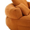 PAGED Modern Bean Bag Chair Giant Accent Chair with 3 Pillows, Single Sofa Sleeper Chair for Lounging, Reading, Gaming - 3 of 4