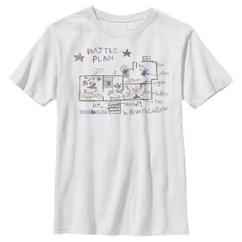 Boy's Home Alone Kevin’s Battle Plan T-Shirt