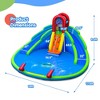 Costway Inflatable Waterslide Wet & Dry Bounce House w/Upgraded Handrail Blower Excluded - 2 of 4
