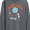 Men's - Dr. Seuss - Halloween Is My Thing Long Sleeve Graphic T-Shirt - 2 of 4