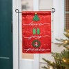 Evergreen Garden Flag Love, Joy, Peace Lustre Double Sided Indoor Outdoor Decor 18" x 12.5" - 2 of 2