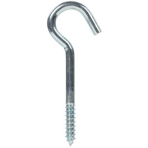 Hampton Small Steel 5 in. L Ceiling Hook 200 lb 1 pk (Case of 20) - 1 of 1