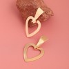 SOHI Women's Heart Drop Earrings - 2 of 3