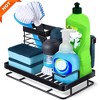 DOMETOUR Kitchen Caddy Sink Organizer, Stainless Steel Sink Caddy Sponge Holder for Kitchen Sink - 2 of 4