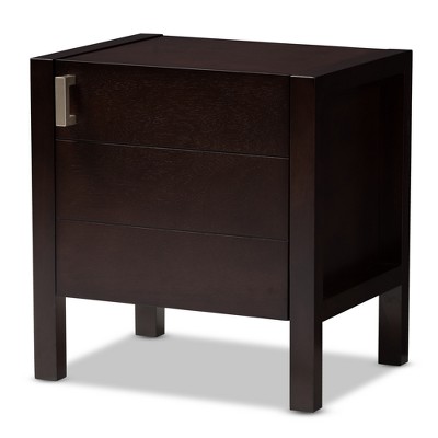 espresso nightstand target