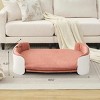 Scandinavian Style Elevated Cat Couch Bed with Washable Mattress, Indoor Pet Furniture for Medium Cats and Dogs -3irtyhousy - 4 of 4