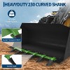 Heavy-Duty Bucket Tooth Bar, 6-Tooth Design for Loader Tractors & Skid Steers, Bolt-On Installation, Soil Digging - 3 of 4