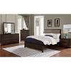 Caribou 2 Drawer Nightstand Walnut - HOMES: Inside + Out: Metal Hardware, Elevated Design, Storage Solution - 3 of 4