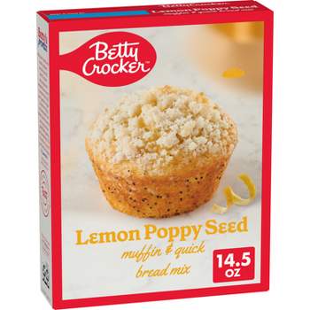 Betty Crocker Lemon Poppy Seed Muffin Mix - 14.5oz