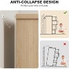 Nasitip 4 Drawer Dresser,Modern Double Dresser Organizer with Embedded Handles Design, Wooden Chest of Drawers - 4 of 4