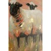 Wall Art – Framed Sheep Painting in Pastel Colors by Kalalou - 3 of 3