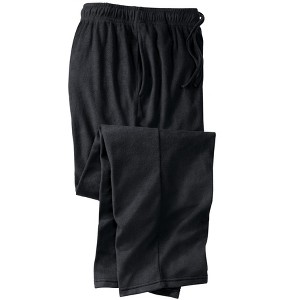 KingSize Men's Big & Tall Lightweight Jersey Pajama Pants - 1 of 4