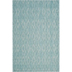 Courtyard CY8522 Power Loomed Indoor and Outdoor Rug - Safavieh - 1 of 4