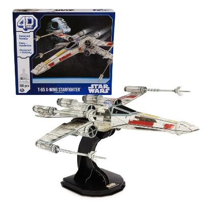 Photo 1 of 4D BUILD - Star Wars T-65 X-Wing Starfighter Model Kit Puzzle 160pc
