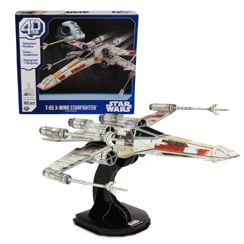 Star Wars 3D Puzzle Twin Pack - Star Wars Millennium Falcon and Xwing Star  Fighter