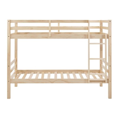 AZL1 Life Concept Beds Family-Friendly Heavy Duty Support Twin Secure Eco-Friendly Materials Kid-Friendly Design, Natural, 79.13"*43.31"*61.81"