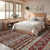 Boho Area Rugs for Living Room, Washable, Non-Slip Backing, Stain-Resistant, Soft Carpet for Bedroom, Nursery, Playroom. - 4 of 4