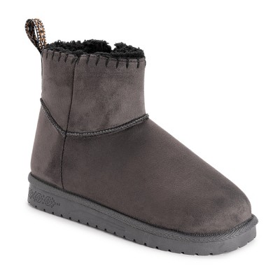 Stepping into MUK LUKS Tatum boots will keep your feet warm and