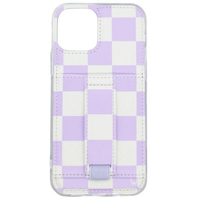 Walli Cases Check It by Kaley Munday with Wallet and Finger Strap