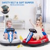 Toddlers Bumper Car, 6V Ride On Bumper Car, Electric Ride On Toy Car, Electric Bumper Car with 2 Speeds, Dual 15W Motors, Lights for Kids 3-10 - 2 of 4