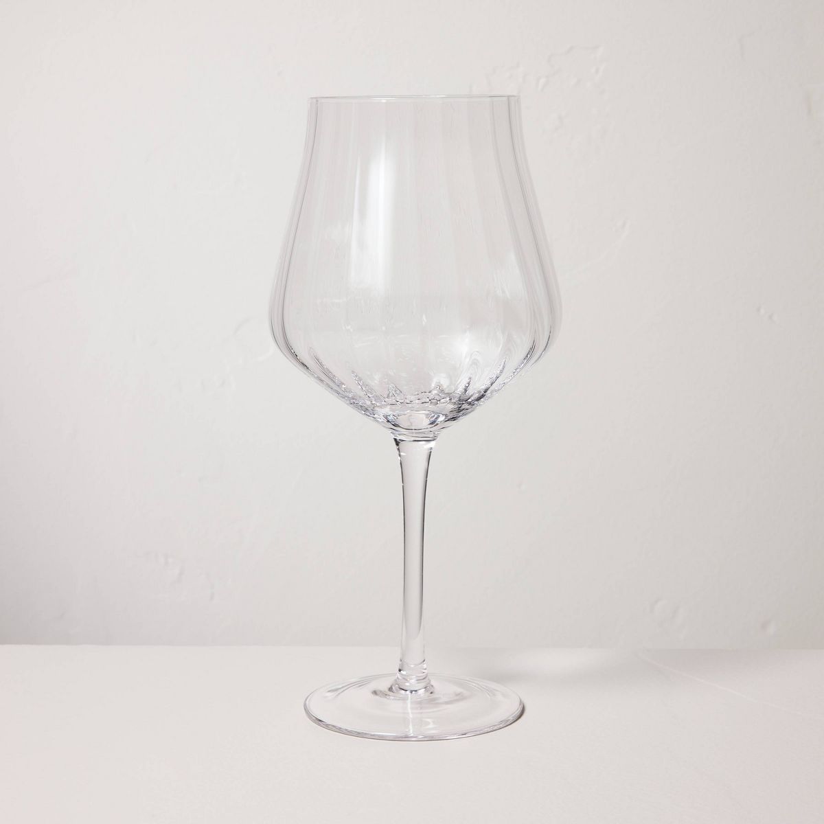 20oz Wine Glass Clear - Hearth & Hand™ with Magnolia