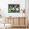 Americanflat 18x24 Rustic Picture Frame in Turquoise Blue with Textured Wood and Plexiglass - Horizontal and Vertical Formats for Wall - 4 of 4