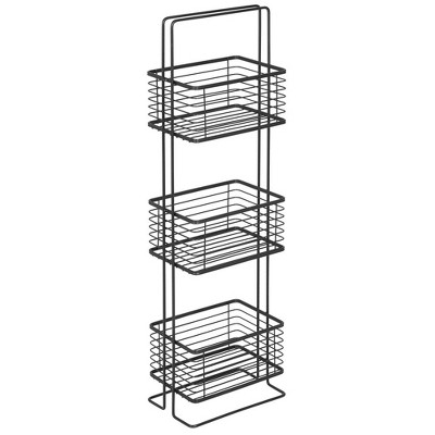bathroom wire shelving units
