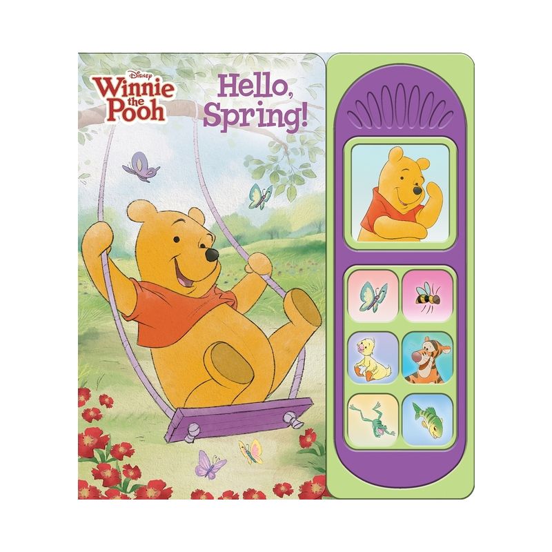 Disney Winnie the Pooh: Hello, Spring! Sound Book - by  Pi Kids (Mixed Media Product), 1 of 2