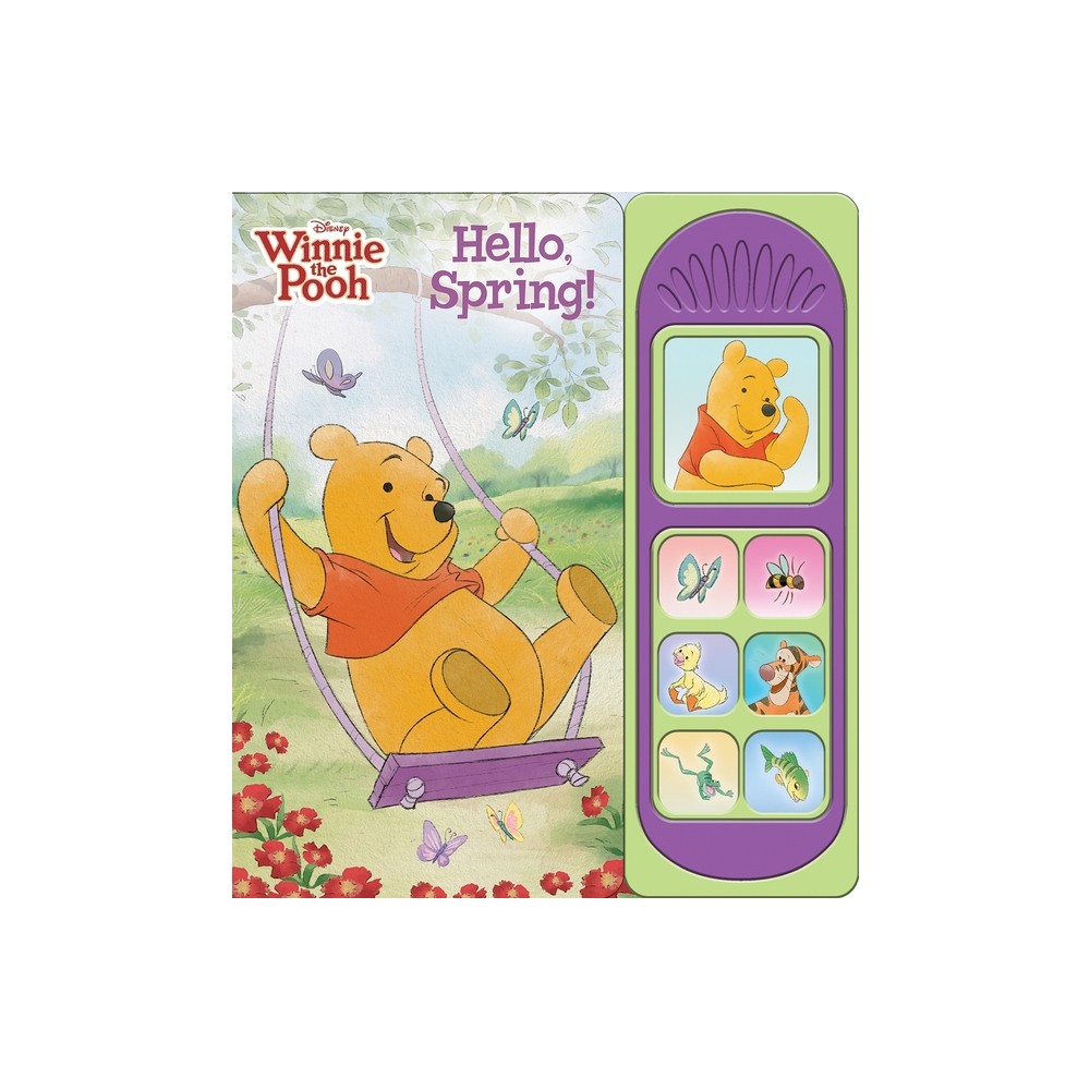 Disney Winnie the Pooh: Hello, Spring! Sound Book - by Pi Kids (Mixed Media Product)