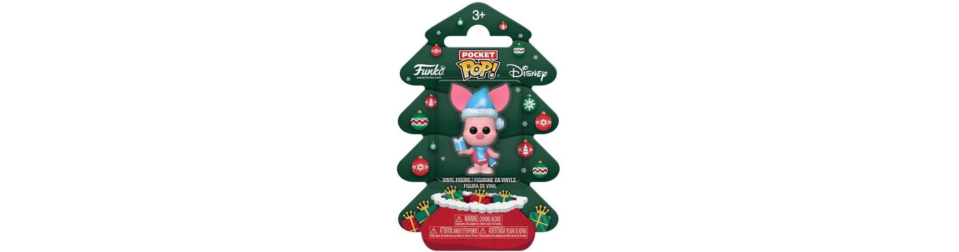 Funko - Funko Pocket POP! Disney Holiday Tree: Winnie the Pooh - Piglet