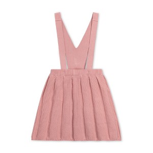 Hope & Henry Girls' Pleated Sweater Skirtall, Toddler - 1 of 3