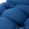 ARTPLAN Seat/Back Outdoor Chair Cushion,Set of 4 Patio Chair Cushion with Tie,Tufted Replacement for Patio Furniture,40x20x4 Inches,4 Count - 4 of 4