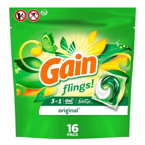 Gain flings! Laundry Detergent Pacs - Original - image 1 of 4