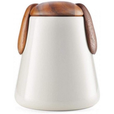 nambe Dog Treat Jar