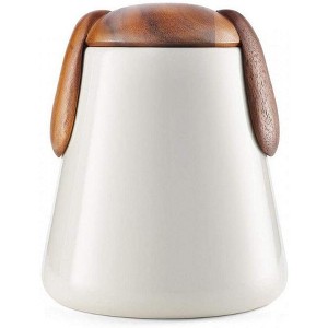 nambe Dog Treat Jar - 1 of 4