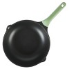 Kenmore Theodore 13 Inch Nonstick Cast Aluminum Saute Pan with Lid - 3 of 4