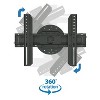 Mount-It! TV Wall Mount With Full 360 Degree Rotation Fits Most TVs from 32" to 70", 110 lbs. Weight Capacity - 4 of 4