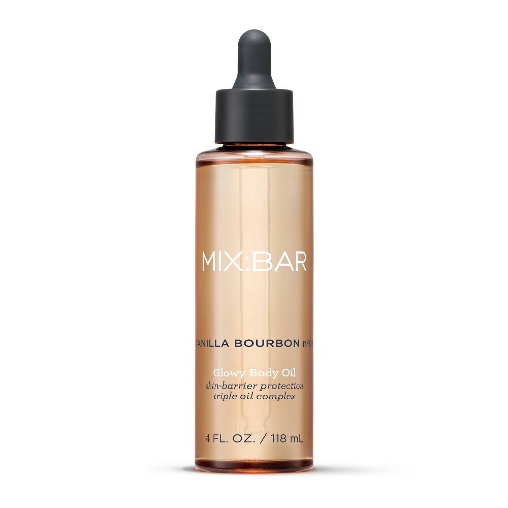MIX:BAR Women's Glowy Body Oil - Vanilla Bourbon - 4 fl oz