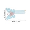 Unique Bargains Women's Fashion Butterfly Telephone Wire Hair Bands 3.94"x2.17" 1 Pc - image 4 of 4