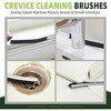 Aoibox Hard Bristle Crevice Cleaning Brush for Tight Spaces, Gap Scrub Brush, Bathroom Grout Brush, Thin Brush for Household Use, Kitchen Toilet Brush - 2 of 4